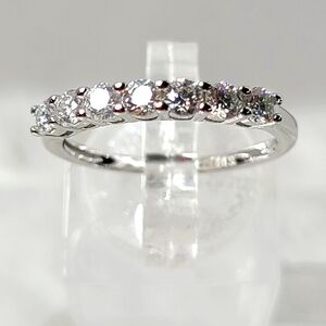 Moissanite Band Ring